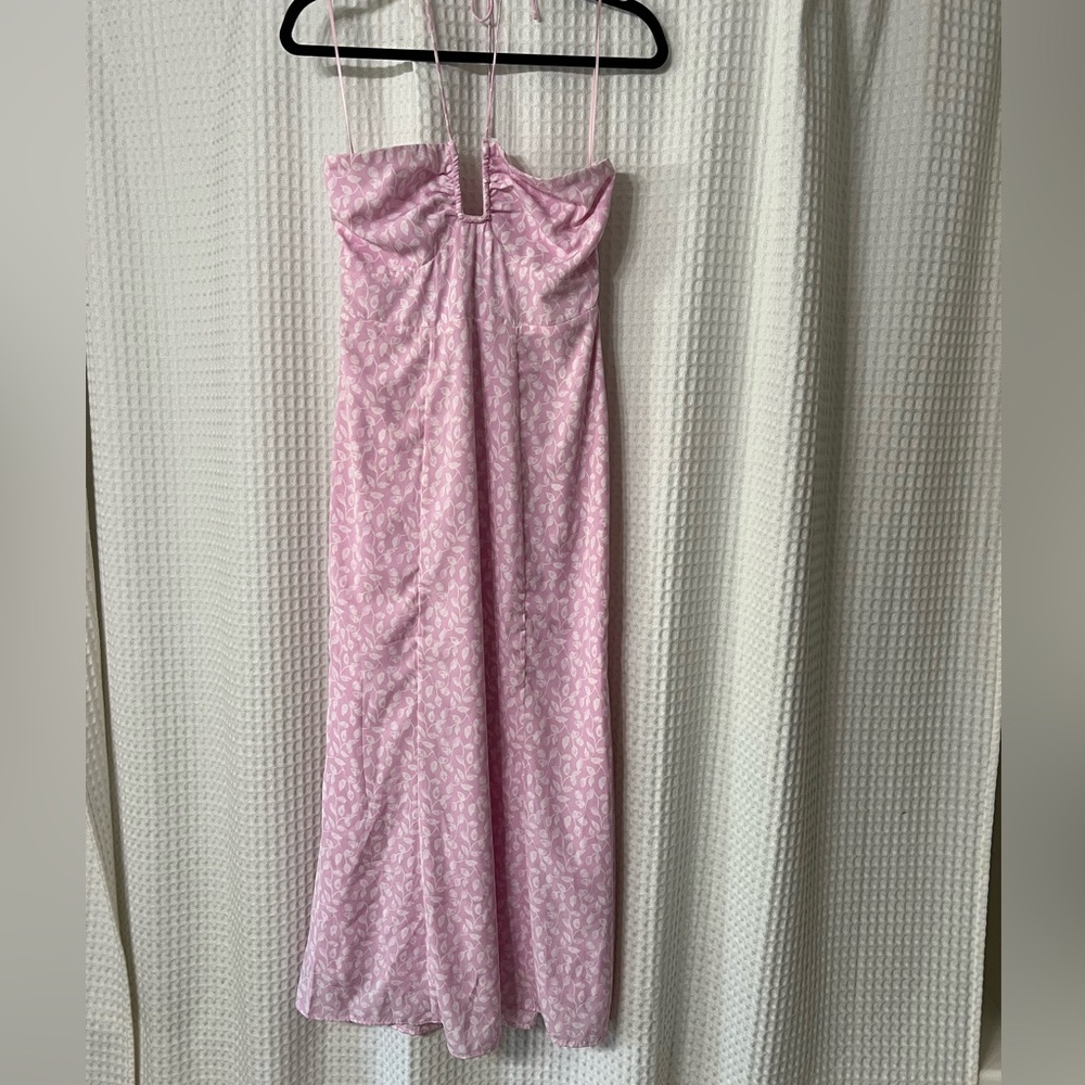 Abercrombie & Fitch Pink Strapless Gown for Weddings